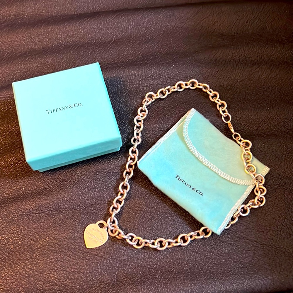 Return to Tiffany Necklace Choker Extra links
